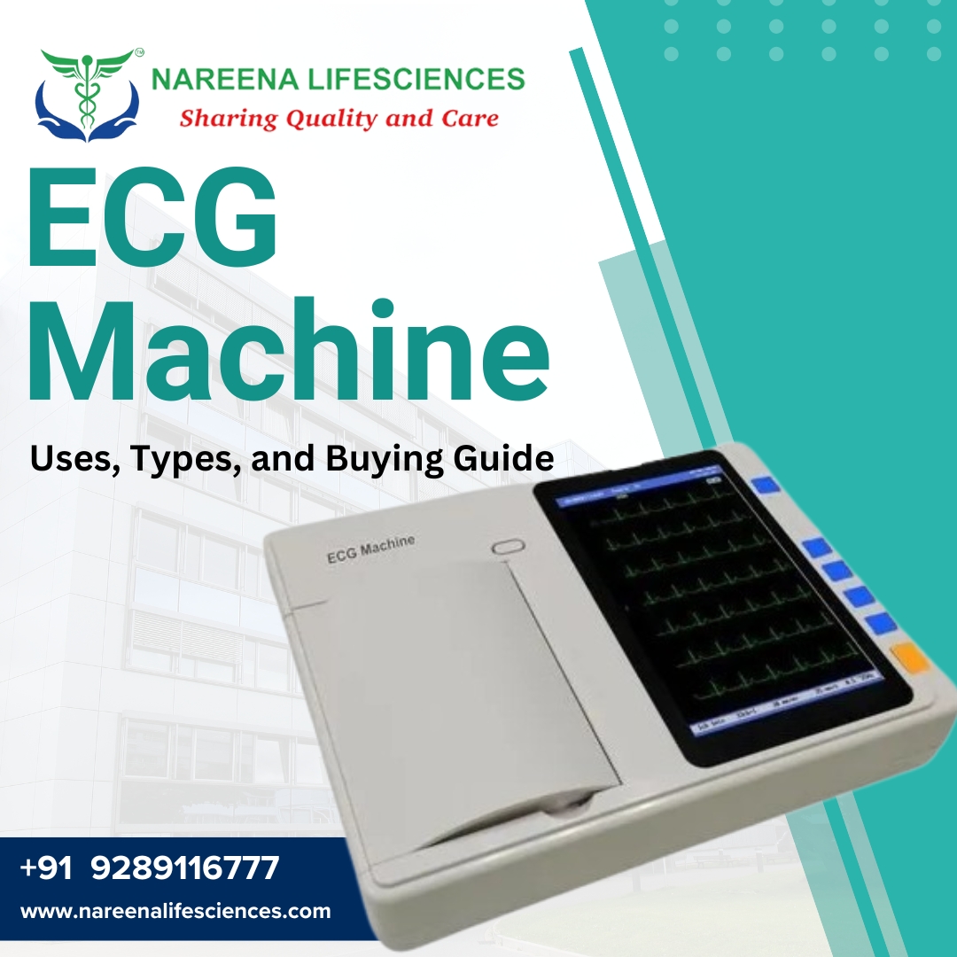 ECG Machine: Uses, Types, and Buying Guide