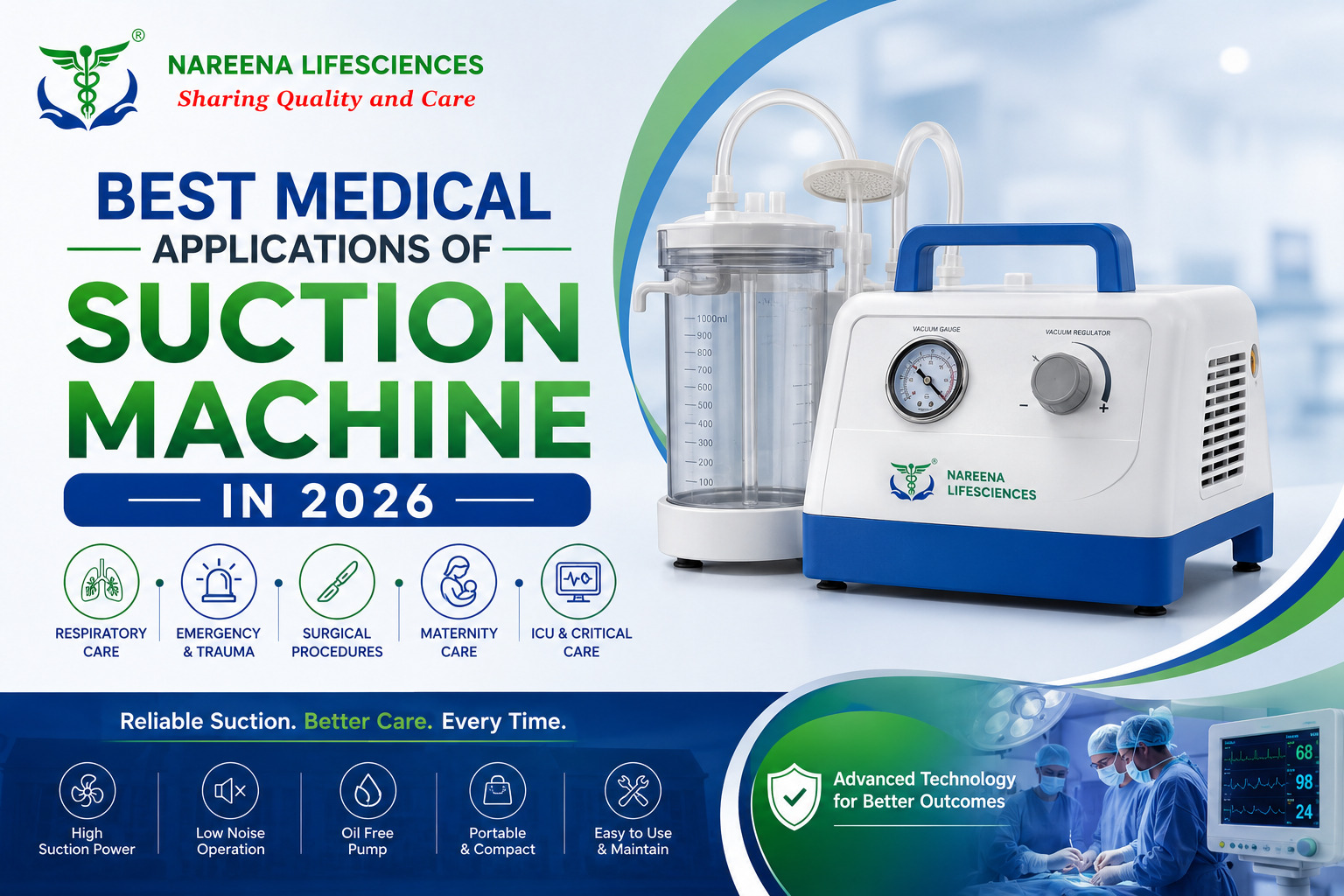 Best Medical Applications of Suction Machine in 2026