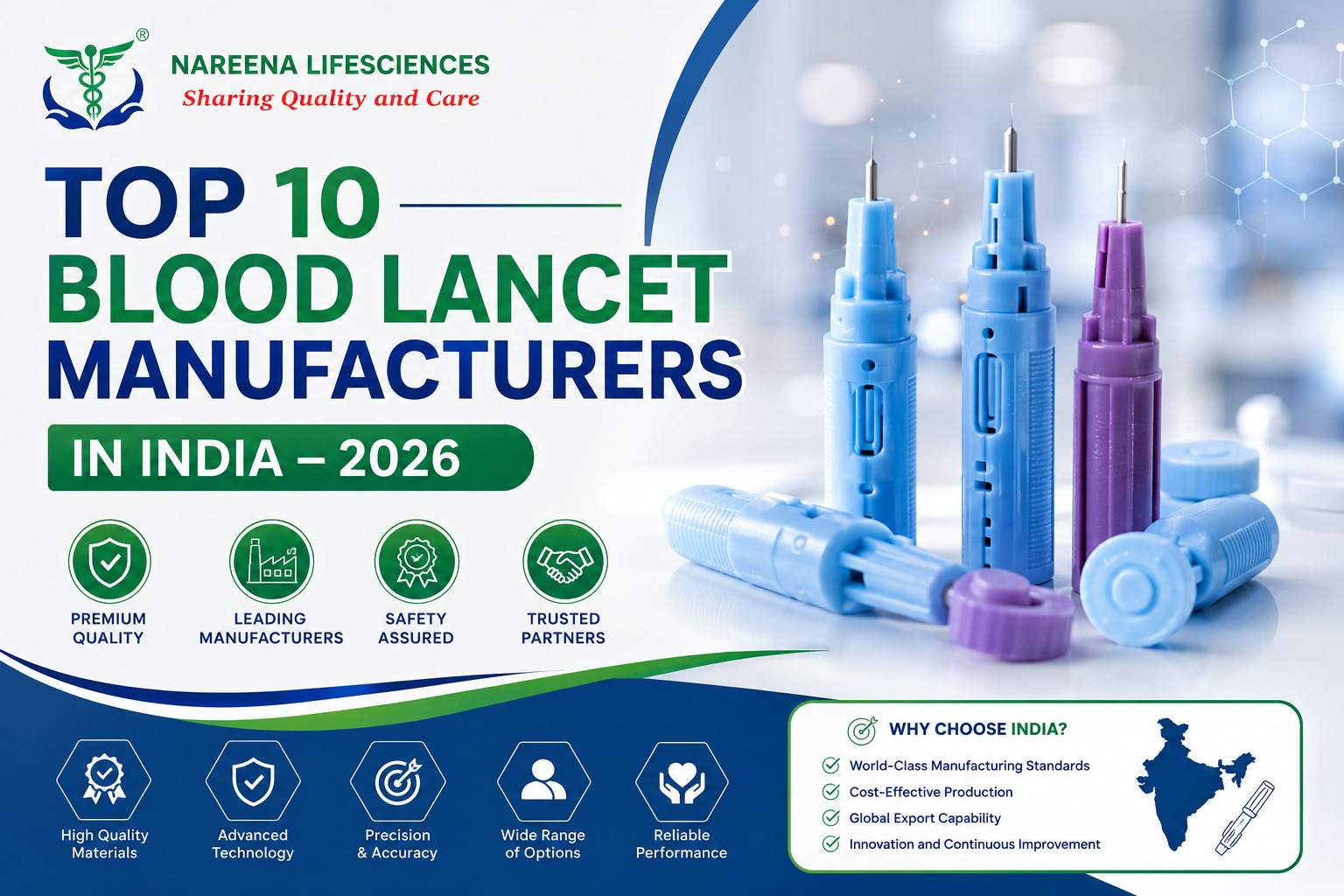 Top 10 Blood Lancet Manufacturers in India – 2026