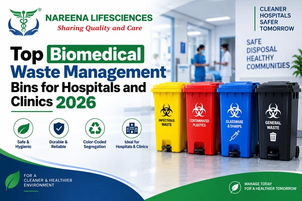 Top Biomedical Waste Management Bins for Hospitals and Clinics 2026