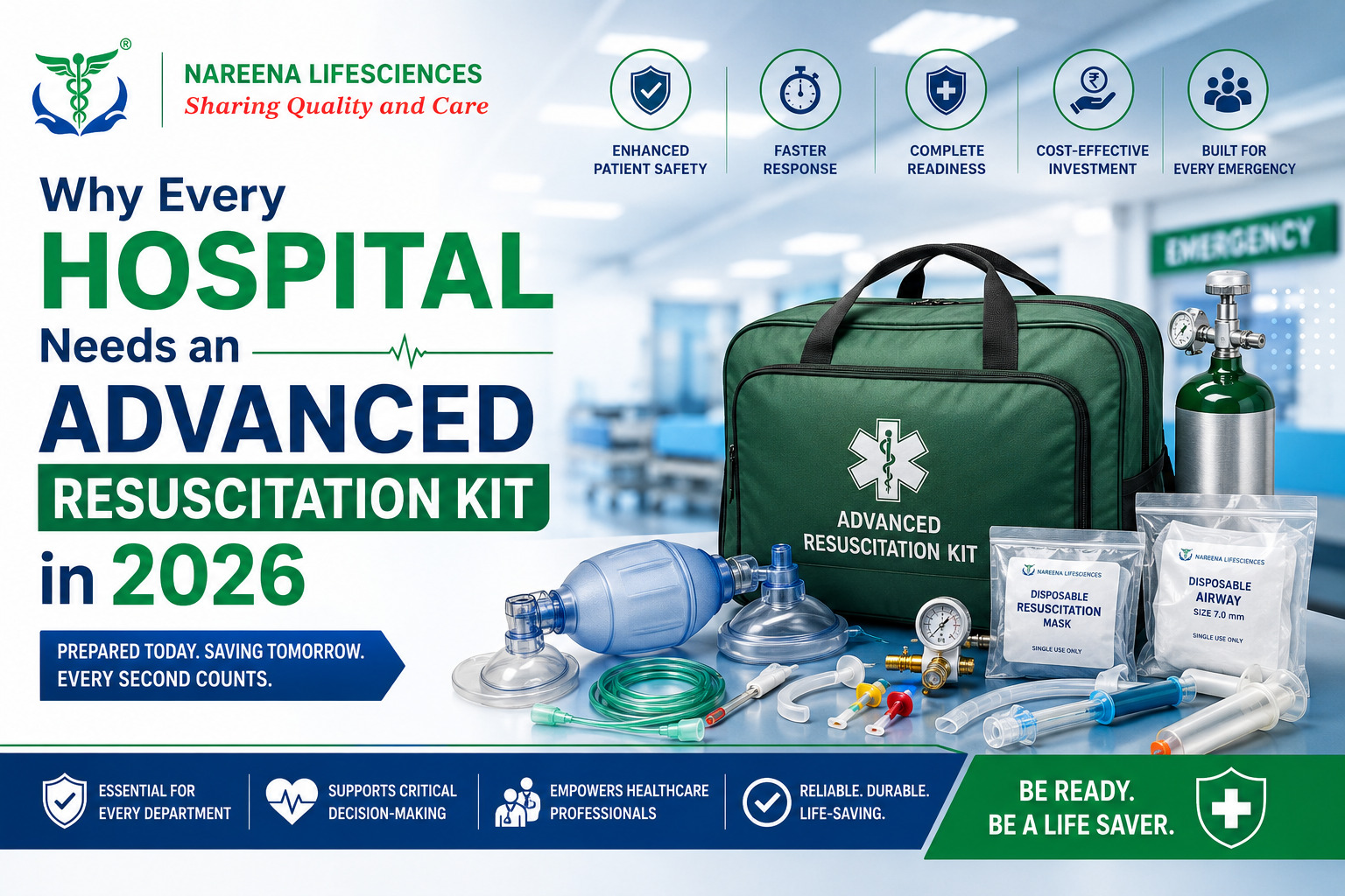 Why Every Hospital Needs an Advanced Resuscitation Kit in 2026
