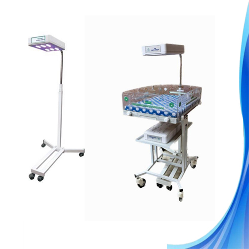 Double Surface Phototherapy Unit with Trolley Manufacturers in Jhajjar